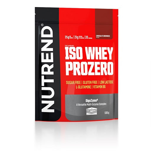 Nutrend ISO WHEY PROZERO 500g - Fitness Shop - PowerPumperz