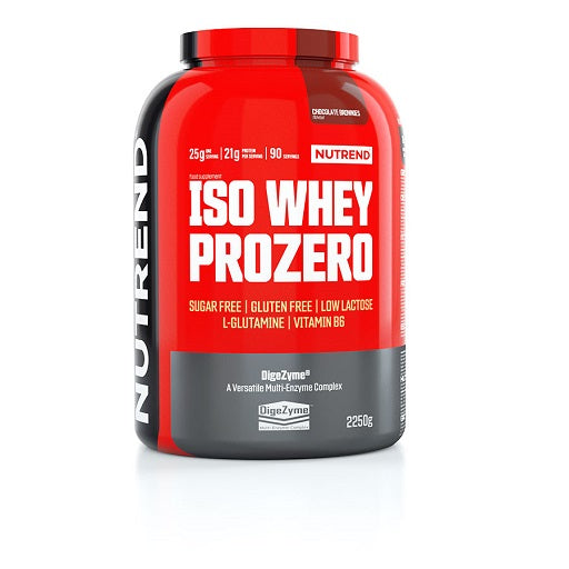 Nutrend ISO WHEY PROZERO 2250g - Fitness Shop - PowerPumperz