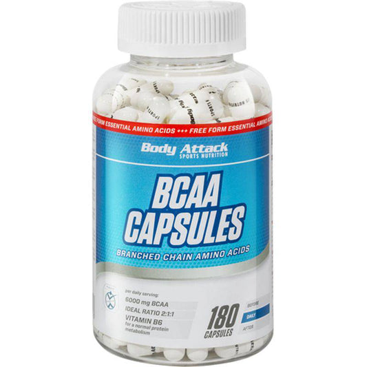 Body Attack BCAA Capsules 180 Caps