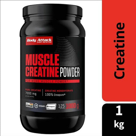 Body Attack Muscle Creatine (Creapure) 1000g