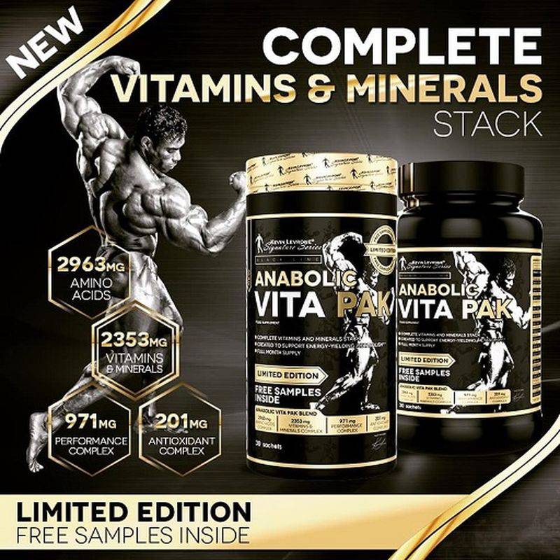 Kevin Levrone Anabolic VITA PAK - 30 Portionen