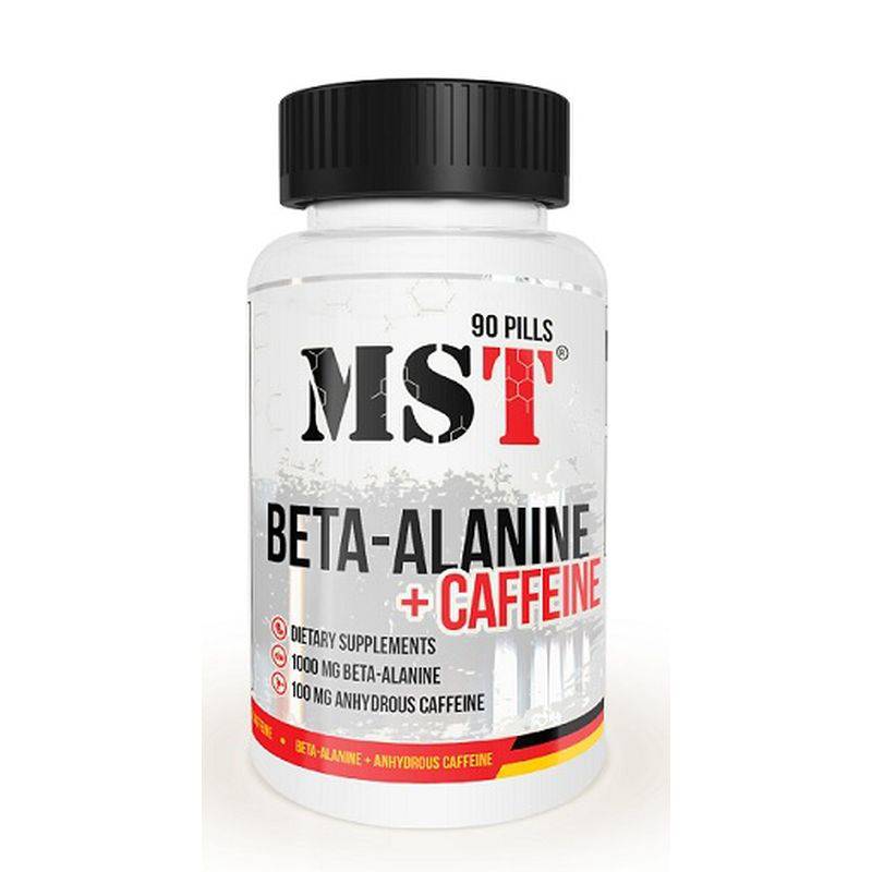 MST - Beta Alanine + Caffeine 90 Tabl.