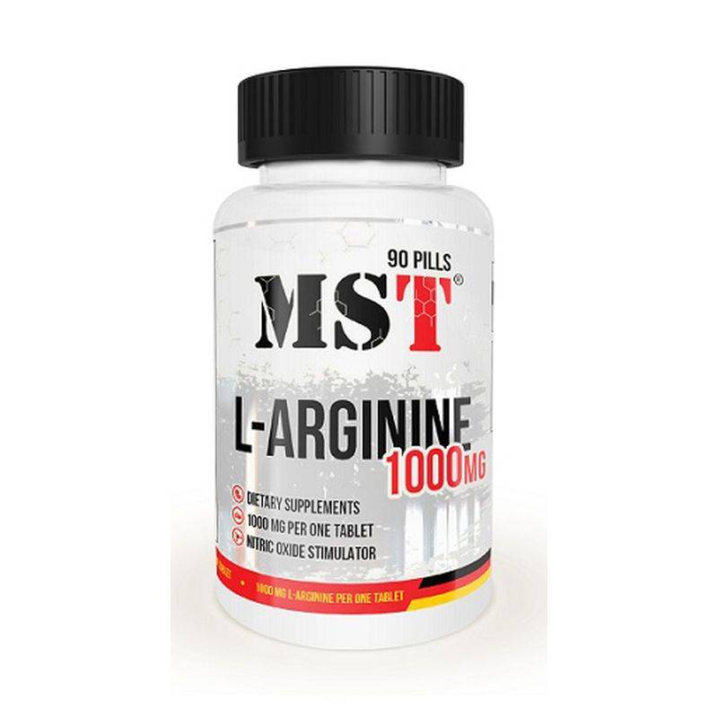 MST - L-Arginine 1000mg (90 Tabl.)