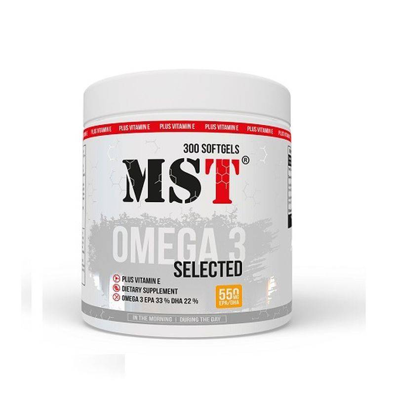 MST - Omega 3 Selected 300 Kapseln