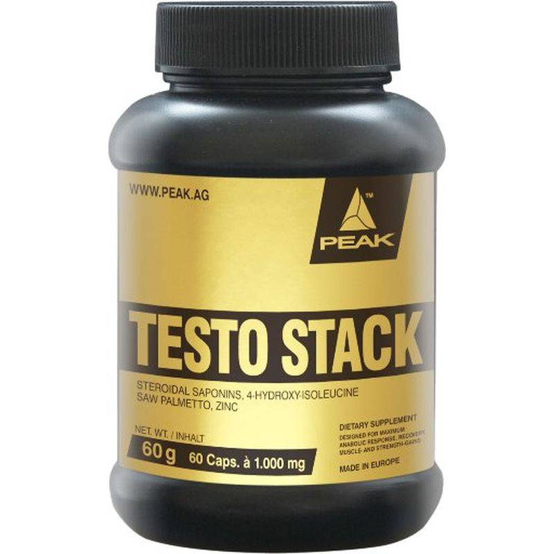 Peak Testo Stack - 60 Kapsel