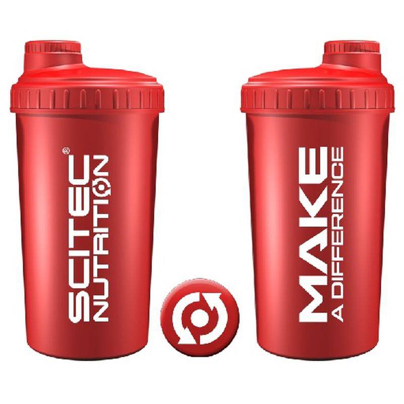 Scitec Shaker 700ml MAD Red